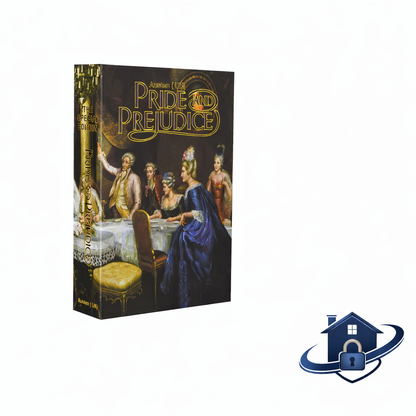 Coffre Fort pour Bijoux – Discret en Forme de Livre 22 × 15,1 × 4,5 cm