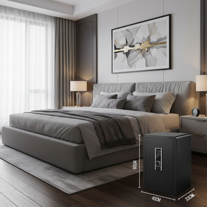 Coffre Fort Argent 60 × 33 × 40 cm