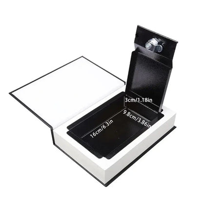 Coffre Fort pour Bijoux – Discret en Forme de Livre 22 × 15,1 × 4,5 cm