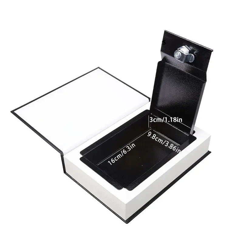 Coffre Fort pour Bijoux – Discret en Forme de Livre 22 × 15,1 × 4,5 cm