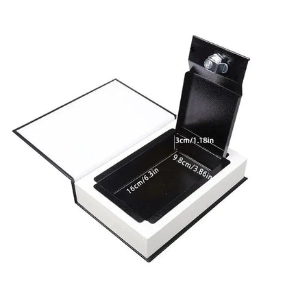 Coffre Fort pour Bijoux – Discret en Forme de Livre 22 × 15,1 × 4,5 cm